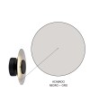 ORION * APLIQUE LED 8W 3000K NEGRO
